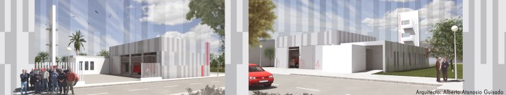 Parque de Bomberos Gerena. Sevilla. Atanasio y Muñoz arquitectos