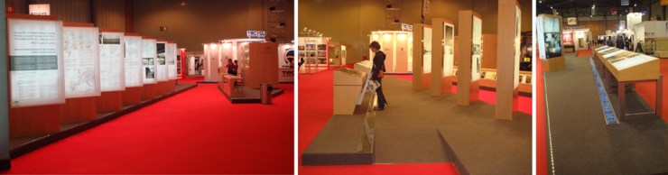 Stands ObrasPúblicas. Sevilla. Atanasio y Muñoz arquitectos