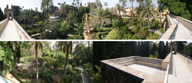 Galería del Grutesco Alcázar Sevilla. Atanasio y Muñoz arquitectos