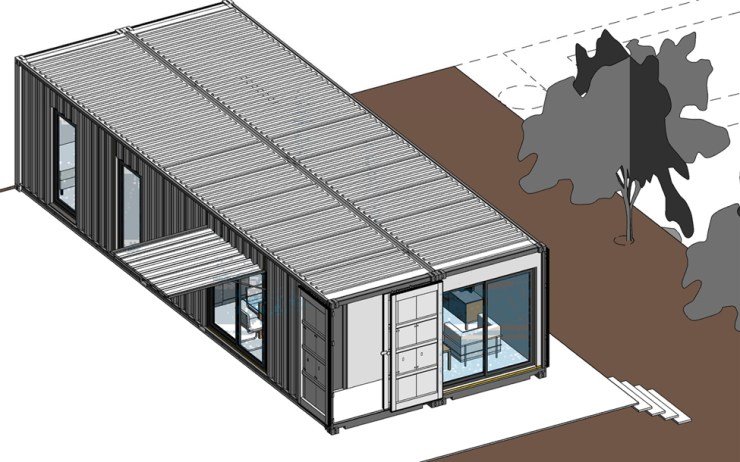 Viviendas contenedores. Atanasio y Muñoz arquitectos